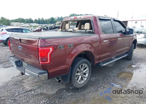 2017 Ford F-150 Lariat z USA, uszkodzony, nr VIN 1FTEW1EF8HFA19721